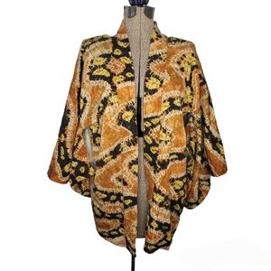 Handmade orange kimono jacket